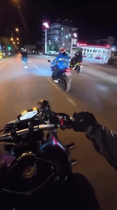 Alanya’da Tek Teker Kazasında Faciadan Dönüldü