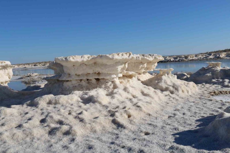 Kuruma Tehlikesi Yaşanan Tuz Gölü Yeniden Canlandı