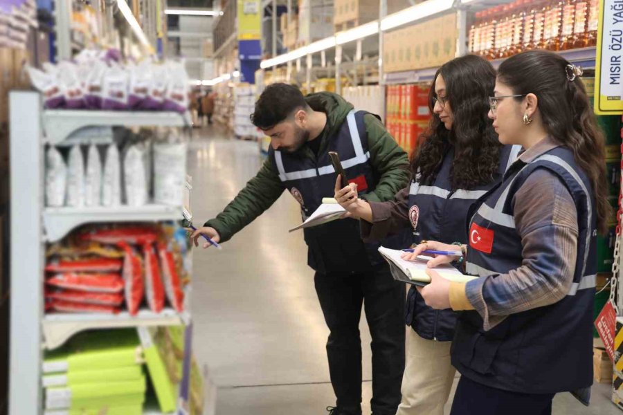 Konya’da Ramazan Bayramı Öncesi Fahiş Fiyat Denetimi