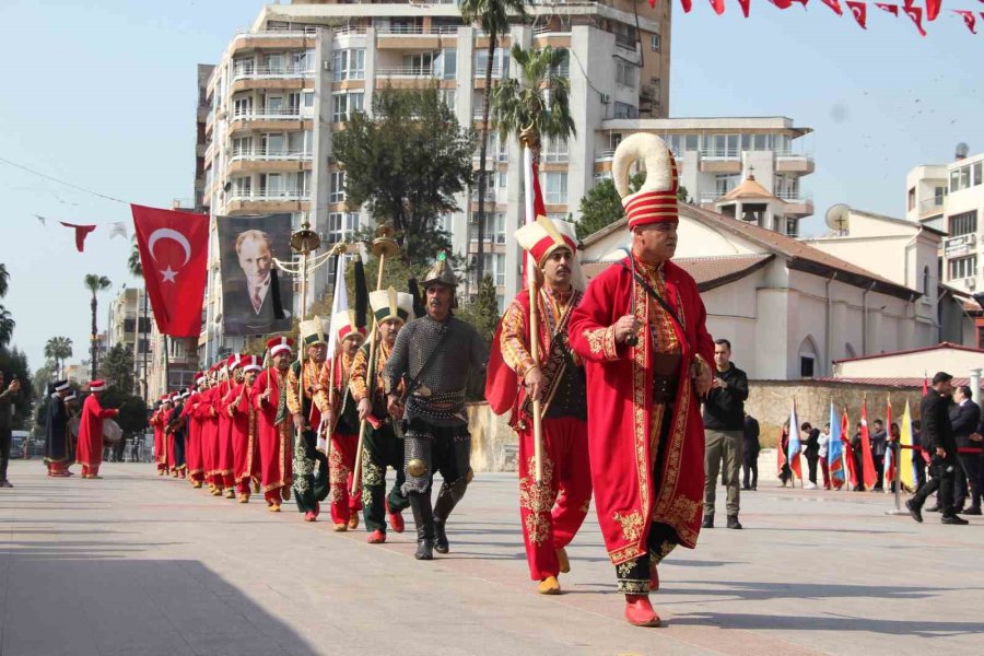 Atatürk’ün Mersin’e Gelişinin 103’üncü Yıl Dönümü Törenle Kutlandı