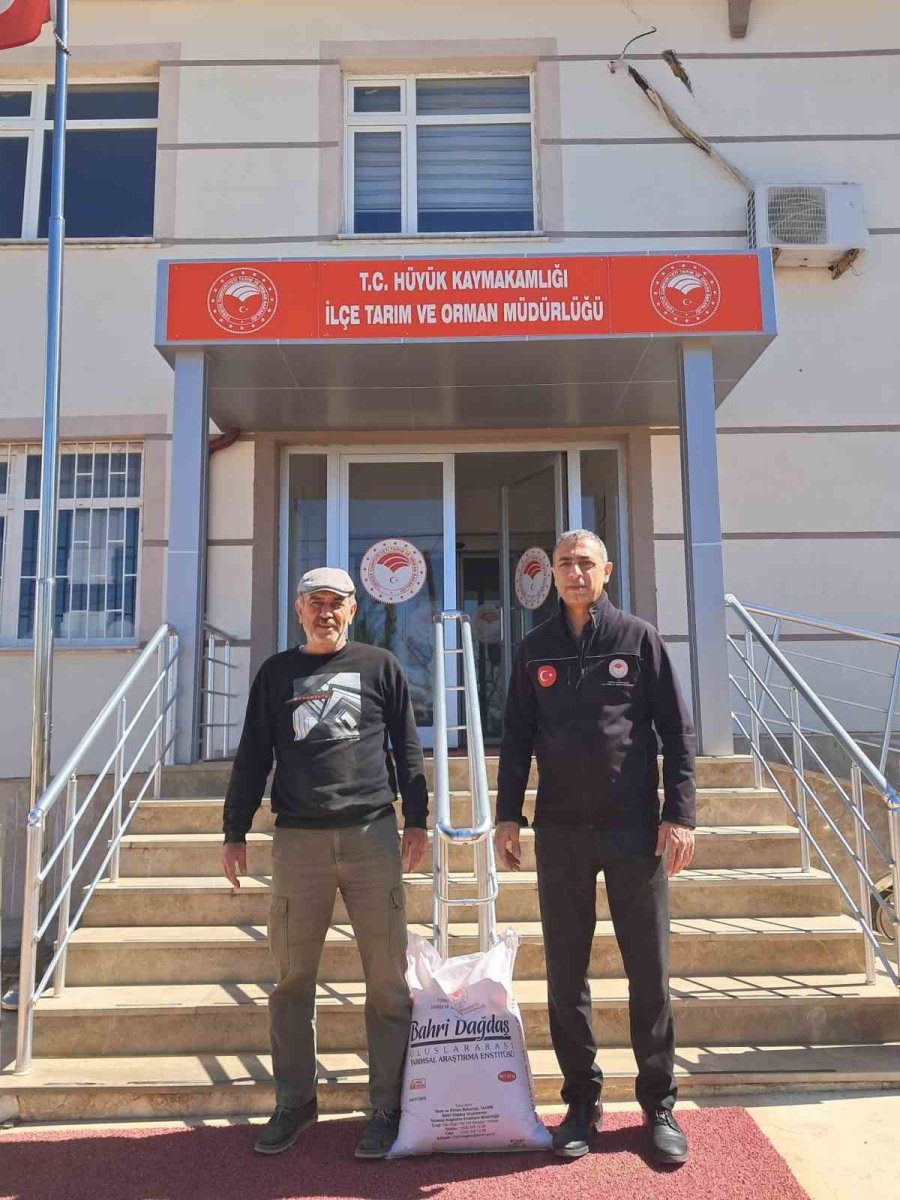 Hüyük’te Yulaf Üretimine Demonstrasyon Desteği