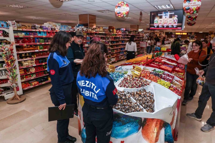 Mezitli’de Bayram Öncesi Gıda Denetimleri Sıklaştırıldı
