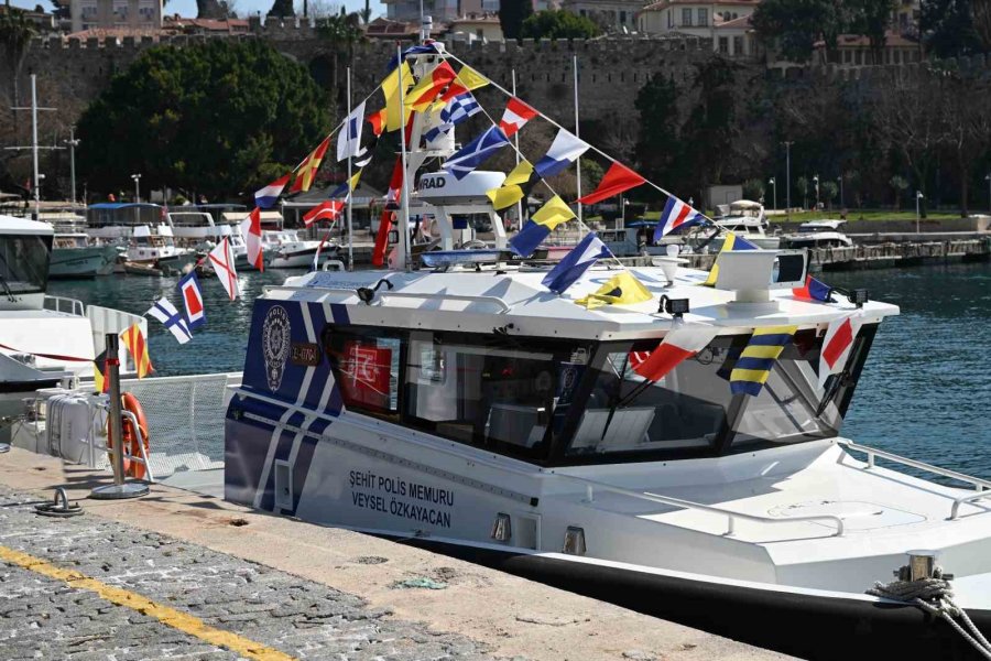 Şehit Veysel Özkayacan’ın Adı Verilen Karakol Botu Mavi Vatanda Göreve Başladı