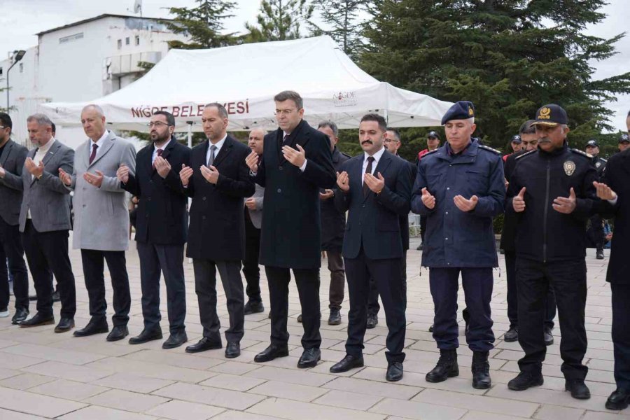 Niğde’de Bayram Arifesinde Şehitlikler Ziyaret Edildi