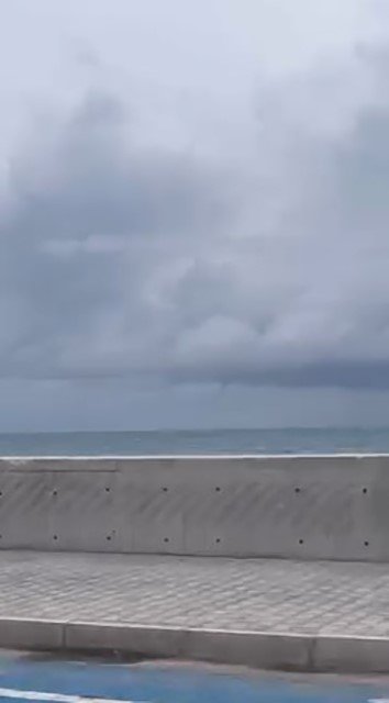 Antalya’da Korkutan Hortum Karaya Ulaşmadan Kayboldu