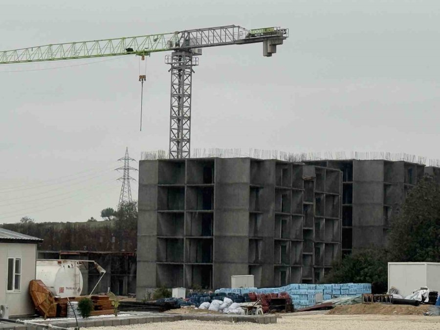 Toki Konutları Tarsus’ta Yükselmeye Başladı