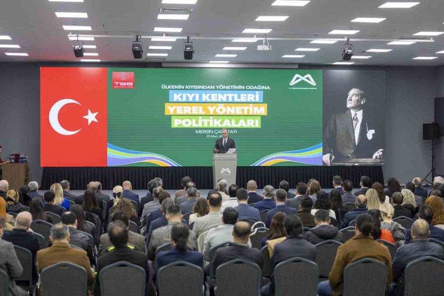 Başkan Seçer: "kıyı Kentlerinin Geleceği, Türkiye’nin Geleceğinin Çok Önemli Bir Parçasıdır"