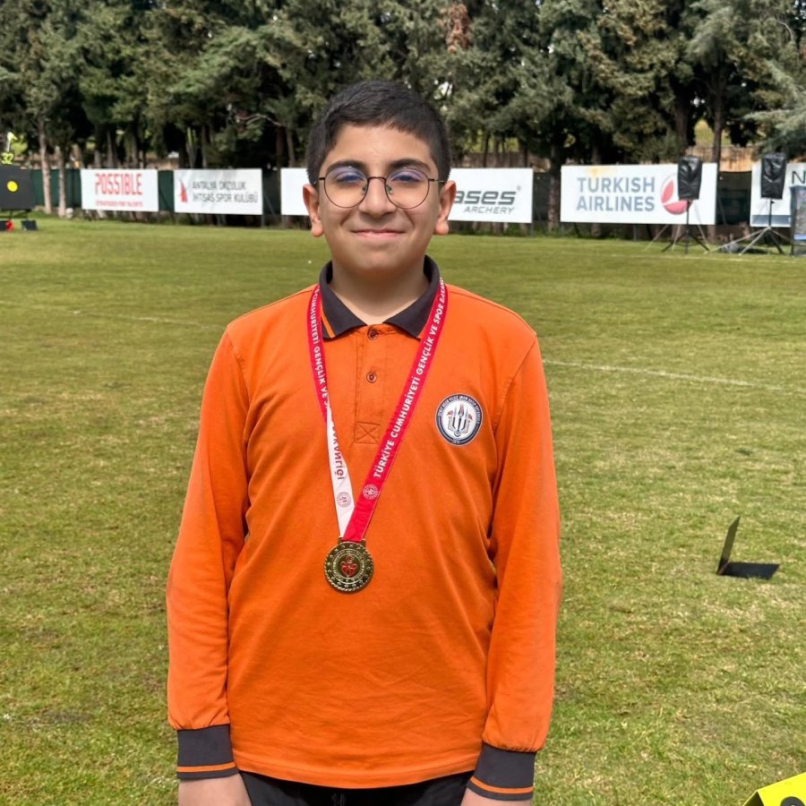 Okçuluk İl Birinciliğinde Manavgat’a 2 Altın Madalya