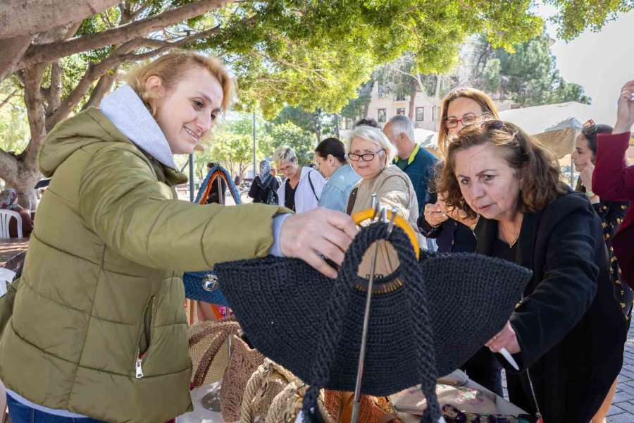 Manavgat’ta Kadın Emeğine Destek Büyüyor