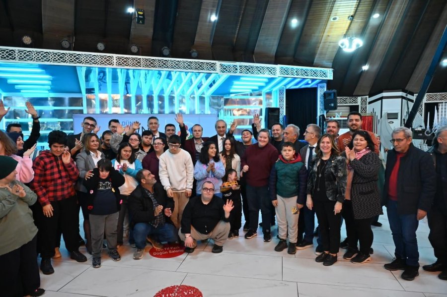 Kepez’de Dünya Down Sendromlular Farkındalık Günü’nde En Güzel Buluşma