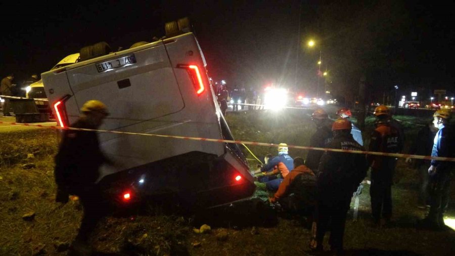 Antalya Cumhuriyet Başsavcıvekili Tabar: "16 İnfaz Koruma Memurumuz Yaralandı, Ciddi Boyutta Bir Yaralanma Yok"