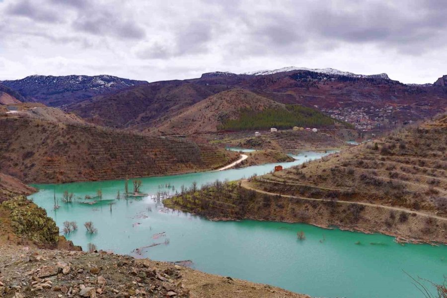 Bozkır Barajı’nda Su Seviyesi Yükseliyor