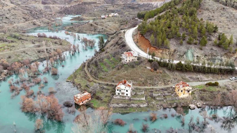Bozkır Barajı’nda Su Seviyesi Yükseliyor