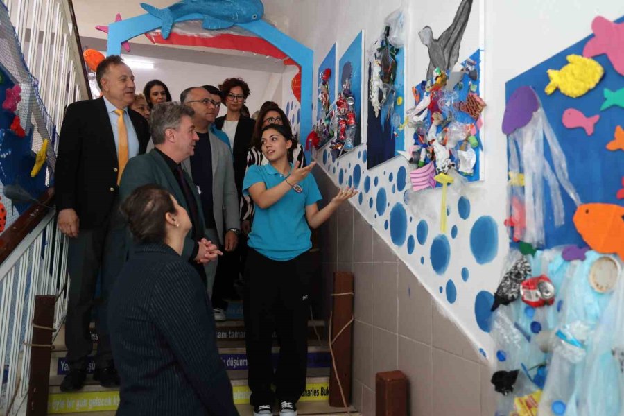 Büyükşehir Uluslararası Sıfır Atık Günü’nü Öğrencilerle Kutladı