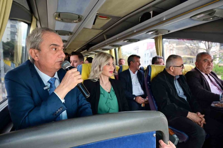 Kocagöz İle Ortak Akılla Yönetilen Kepez’de Hizmet Turu