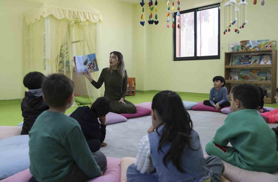 Toroslar Çocuk Kampüsünde Masal Ve Drama İle Gelişim Destekleniyor