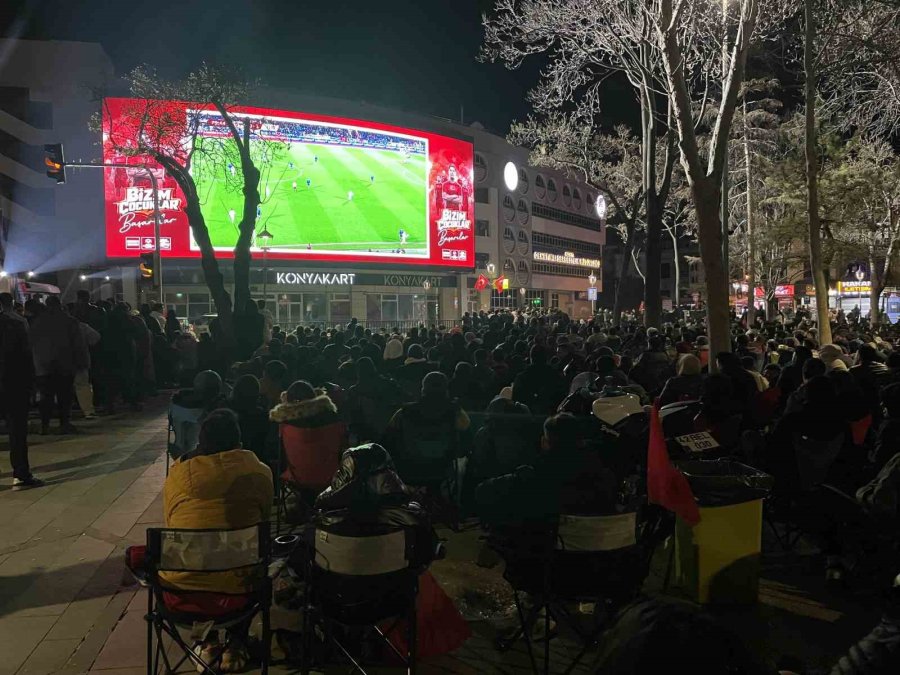 Konya’da Dünya Kupası Sevinci