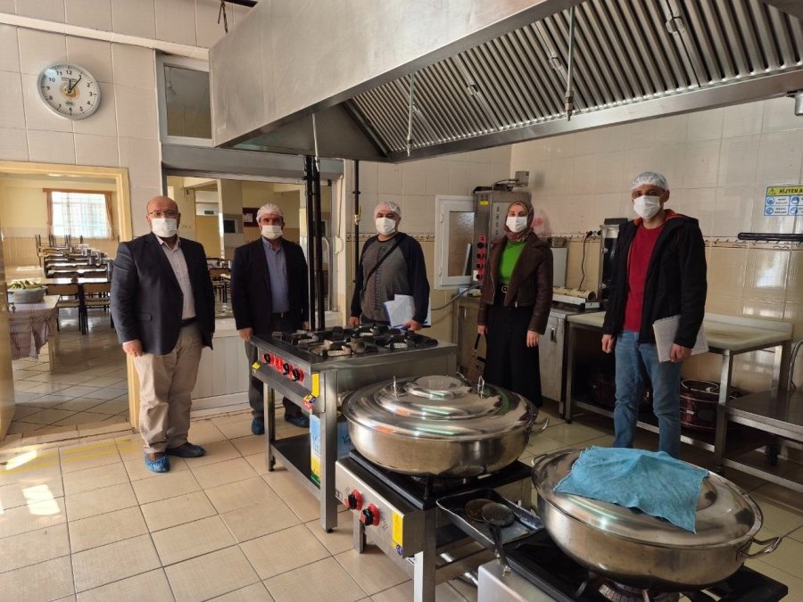 Korkuteli’nde Okul Kantin Ve Yemekhanelerine Sıkı Denetim