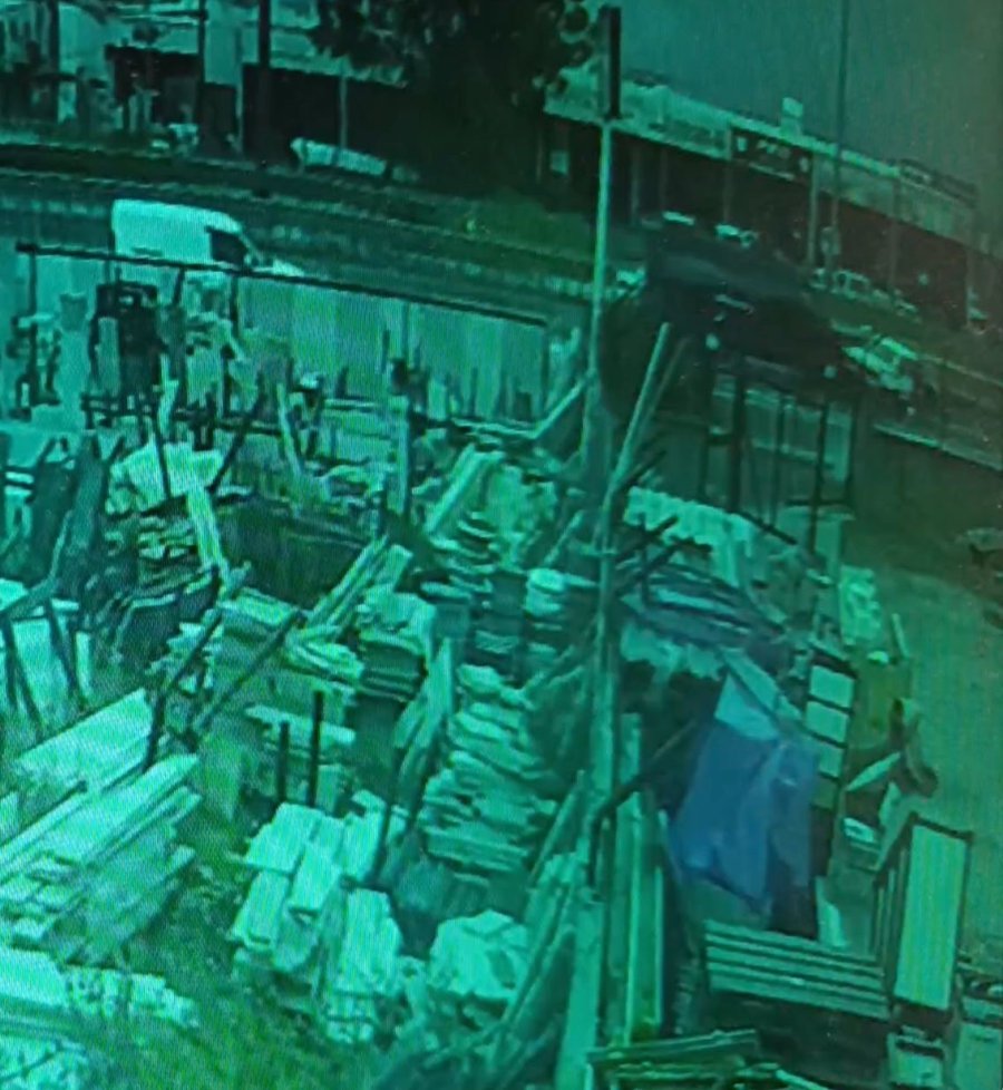 Antalya’da İntihar Teşebbüsü Gibi Kaza Güvenlik Kamerasında