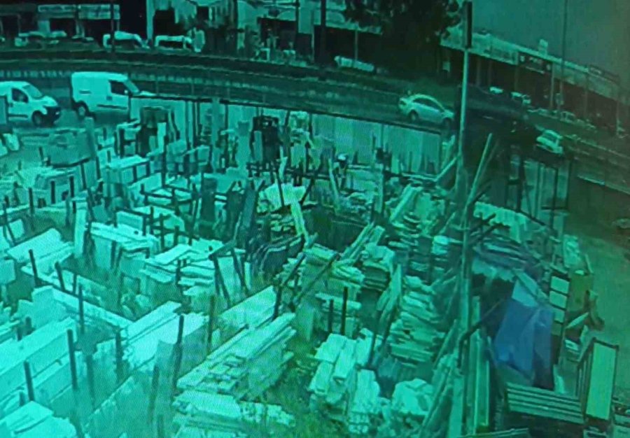 Antalya’da İntihar Teşebbüsü Gibi Kaza Güvenlik Kamerasında