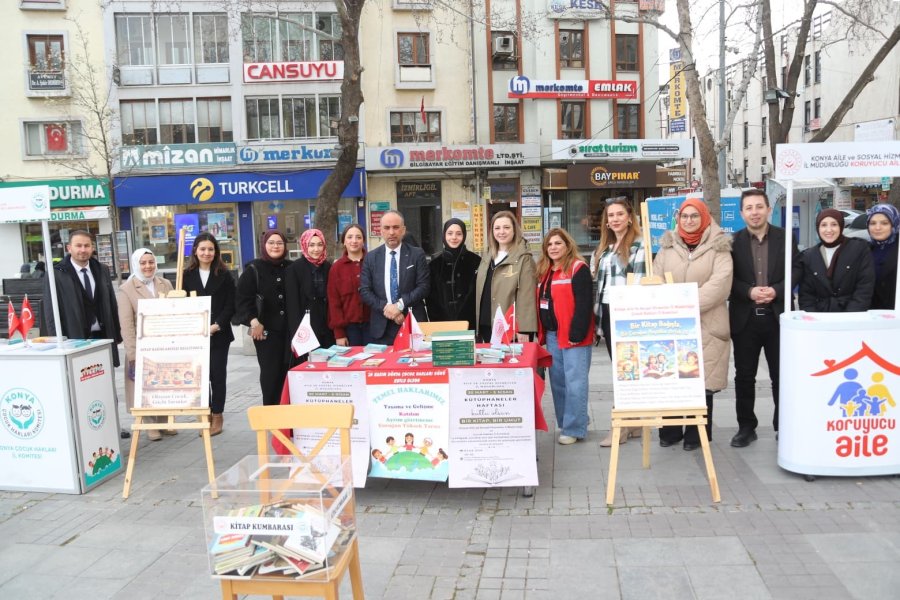 Konya’da Çocuk Evlerine Kütüphaneler Oluşturuluyor