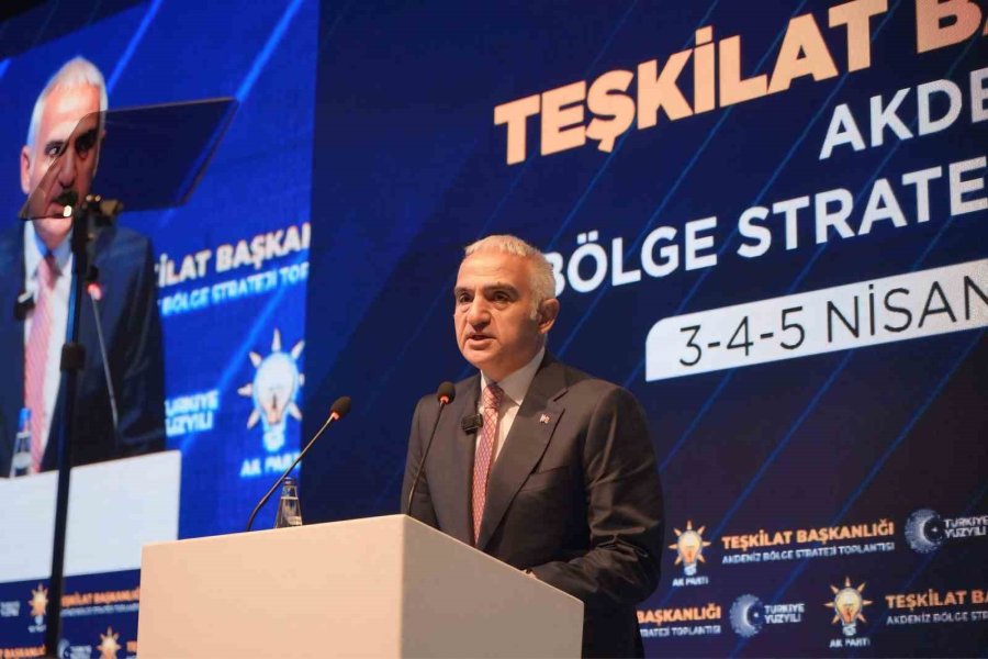 Bakan Ersoy: "akdeniz Bölgesi’nde 2002-2025 Yılları Arasında Yaklaşık 26,9 Milyar Liralık Kültür Ve Turizm Yatırımı Gerçekleştirildi"