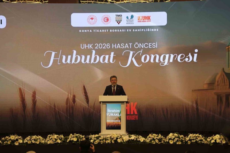 Tarım Ve Orman Bakanı Yumaklı: "sağlıklı Ve Güvenilir Gıdaya Giden Yolda Bütün Süreçleri Etkin Politikalarımızla Yöneteceğiz"