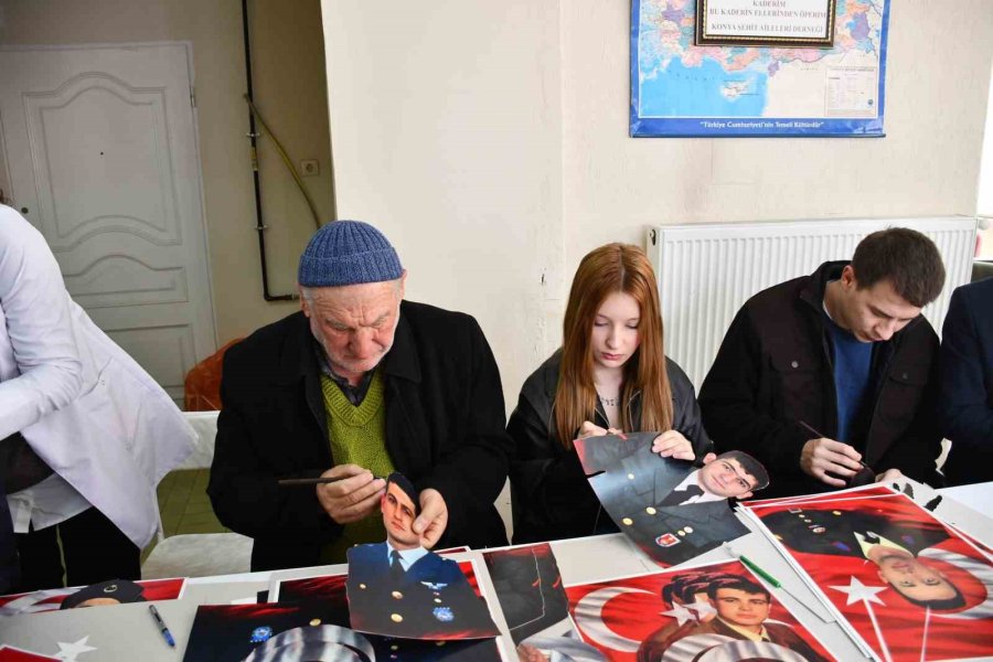 Şehit Evlatlarını, Eşlerinin Hatıralarını 3 Boyutlu Rölyeflerde Yaşatıyorlar