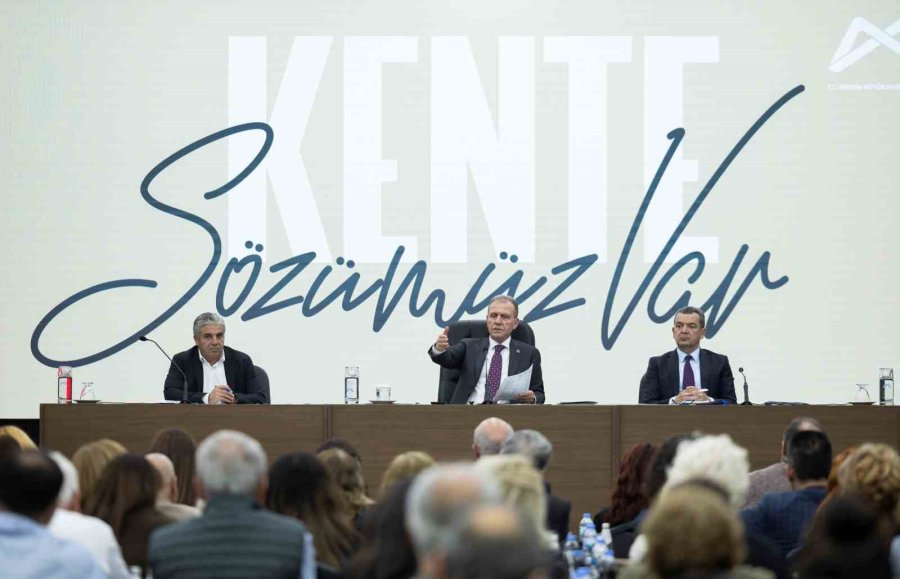 Mersin’de ‘kent Katılımı Buluşmaları’ Başladı, Seçer Projeleri Anlattı