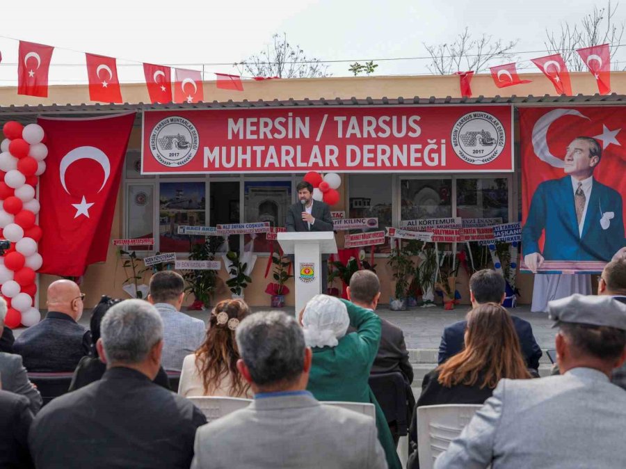 Başkan Boltaç: "muhtarlarımız Sahadaki En Güçlü Paydaşlarımız"