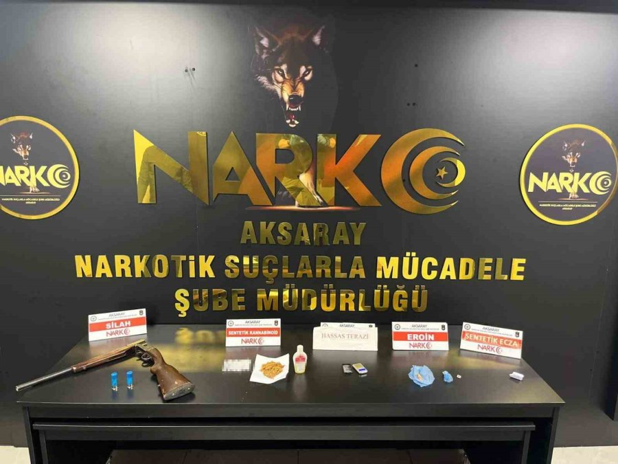 Aksaray’da 11 Adrese Uyuşturucu Baskını: 19 Tutuklama