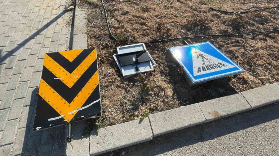 Karaman’da Yaşanan Kaza Ucuz Atlatıldı