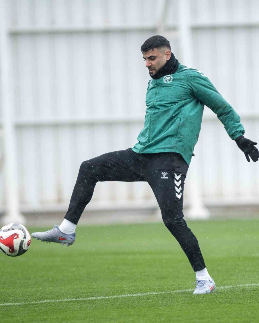 Konyaspor, Fatih Karagümrük Maçı Hazırlıklarını Sürdürdü