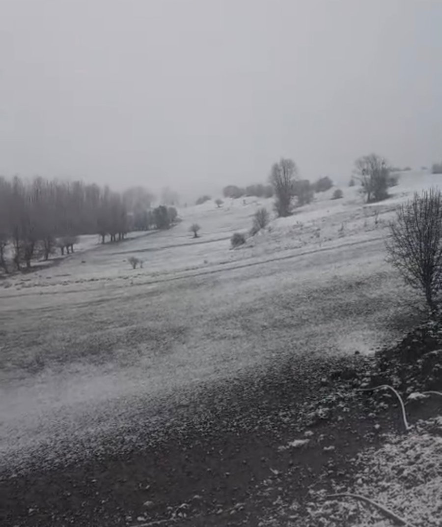 Halkapınar’da Nisan Ayında Kar Sürprizi
