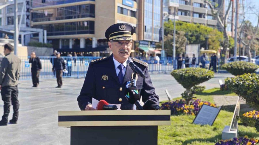Antalya’da Türk Polis Teşkilatı’nın 181. Kuruluş Yıl Dönümü Coşkuyla Kutlandı