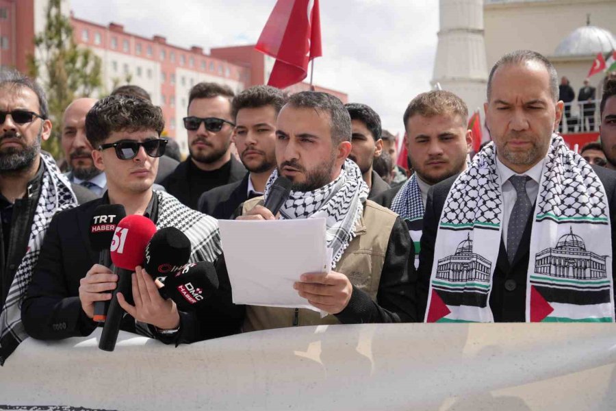 Filistin’deki İdamlara Niğde’den Tepki: "bu Zulme Karşı Sessiz Kalmayacağız"