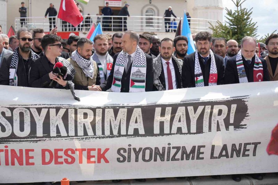 Filistin’deki İdamlara Niğde’den Tepki: "bu Zulme Karşı Sessiz Kalmayacağız"