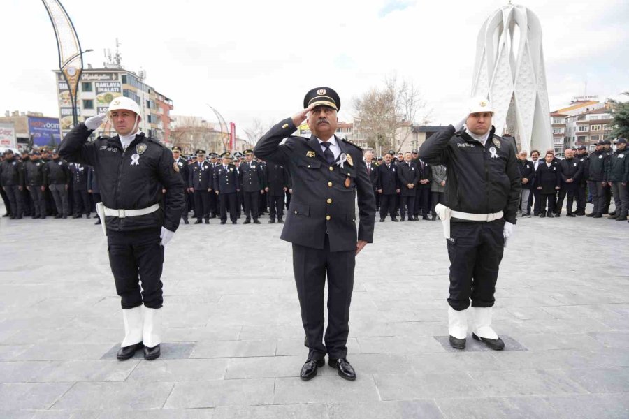 Niğde’de Türk Polis Teşkilatı’nın 181’inci Kuruluş Yıl Dönümü Kutlandı