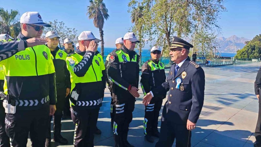 Antalya’da Türk Polis Teşkilatı’nın 181. Kuruluş Yıl Dönümü Coşkuyla Kutlandı