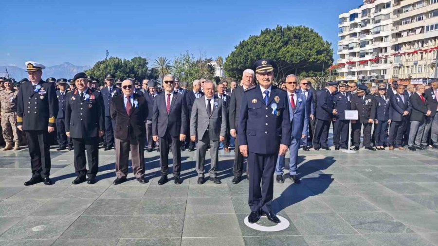 Antalya’da Türk Polis Teşkilatı’nın 181. Kuruluş Yıl Dönümü Coşkuyla Kutlandı