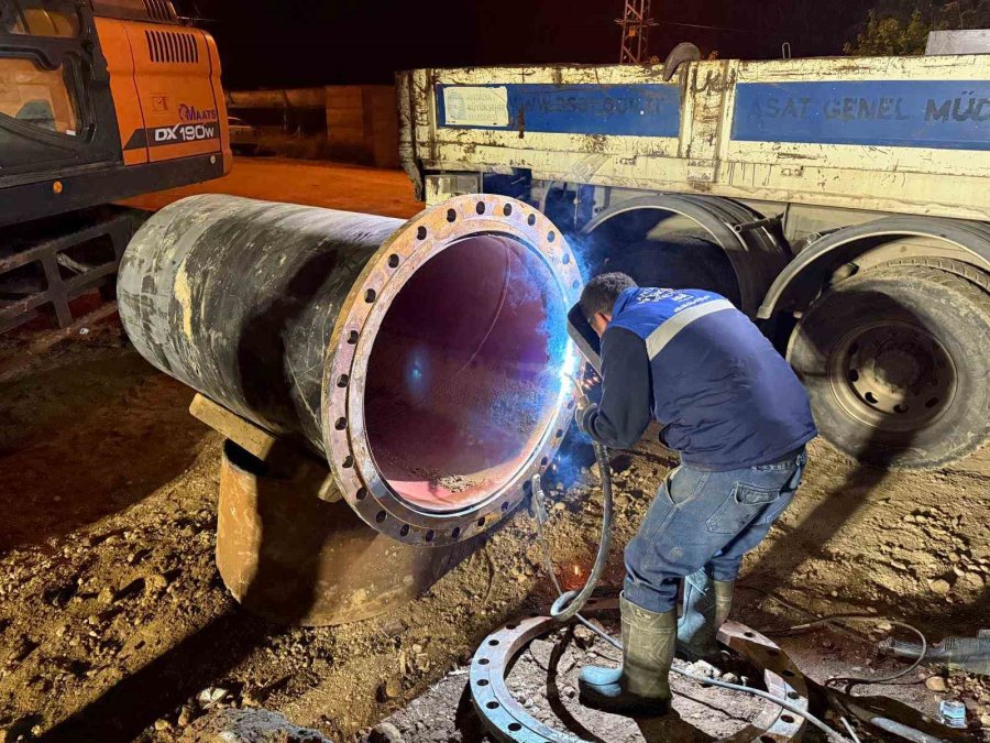 Asat’tan Turizm Bölgesinde Gece Mesaisi