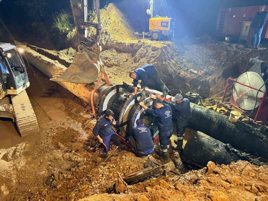 Asat’tan Turizm Bölgesinde Gece Mesaisi