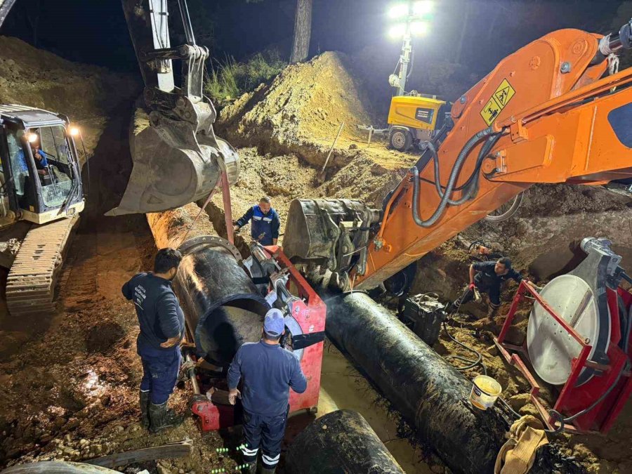 Asat’tan Turizm Bölgesinde Gece Mesaisi