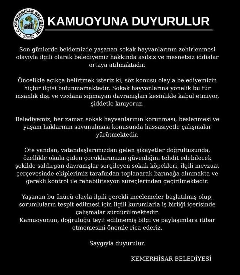 Kemerhisar’daki Zehirlenme İddiaları Üzerine Valilik Harekete Geçti