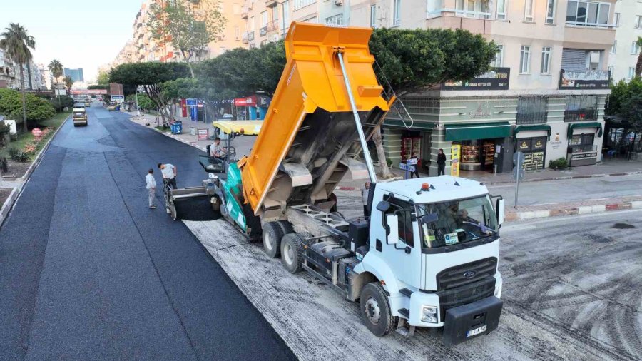100. Yıl Bulvarı’nda 5. Etap Asfalt Çalışması Tamamlandı
