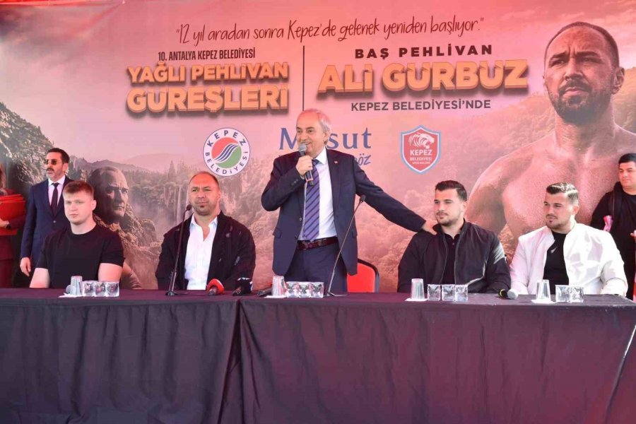 Yağlı Güreşlerin Efsane İsmi Ali Gürbüz’e Coşkulu Karşılama