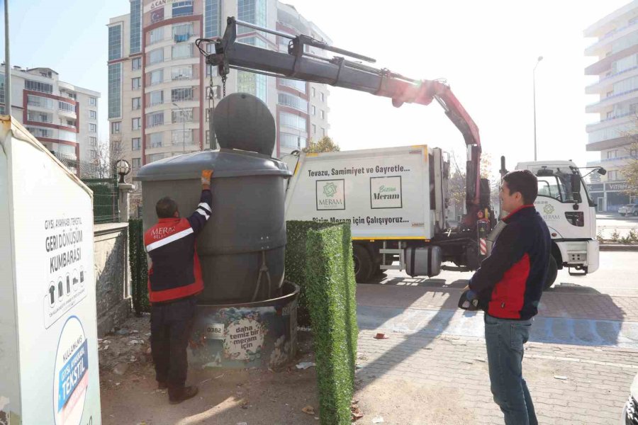 Akıllı Atık Yönetimi Sistemiyle Meram’da Hem Çevre Hem Bütçe Kazandı