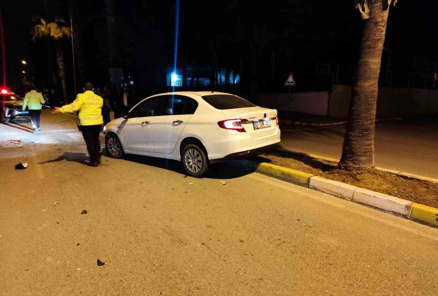 Park Halindeki Araçları Hurdaya Çevirdi, 3.41 Promil Alkollü Çıktı