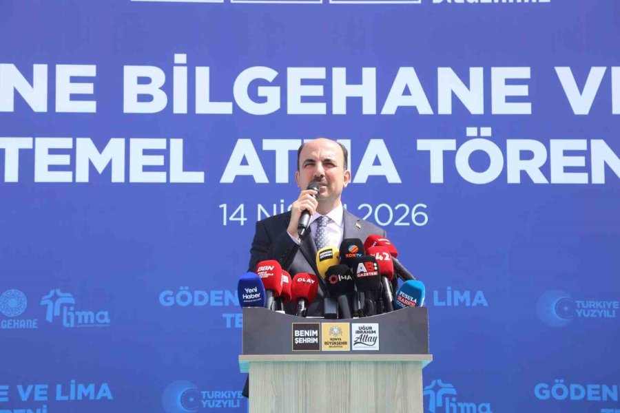 Konya Büyükşehir’den Gödene’ye Bilgehane, Lima Ve Kütüphane Binası