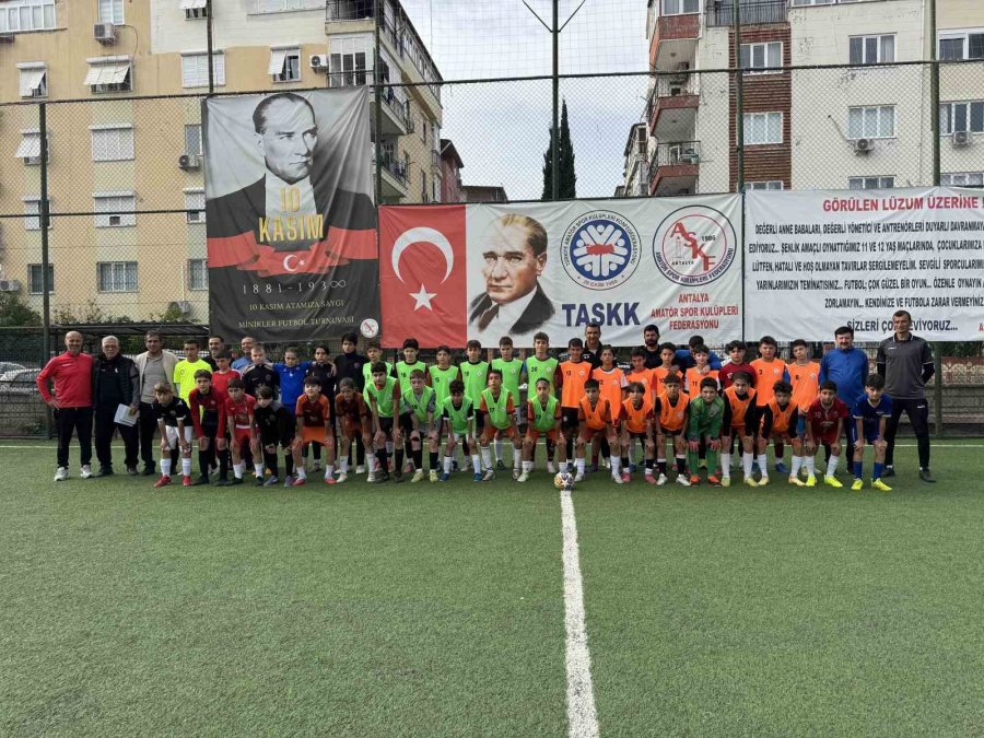 Antalya’da U12 Futbol Seçmeleri Tamamlandı: 95 Genç Yetenek Belirlendi